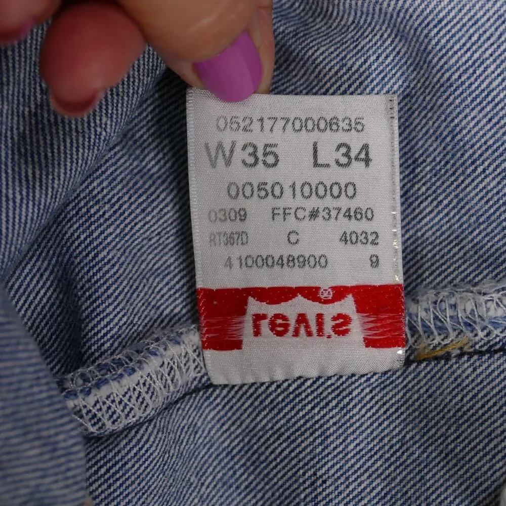 Vintage Levi's 501xx Jeans Men's 32x32 Medium Wash 2000s Y2K